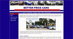 Desktop Screenshot of betterpricecars.com.au